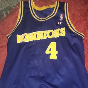 Chris Webber rookie jersey